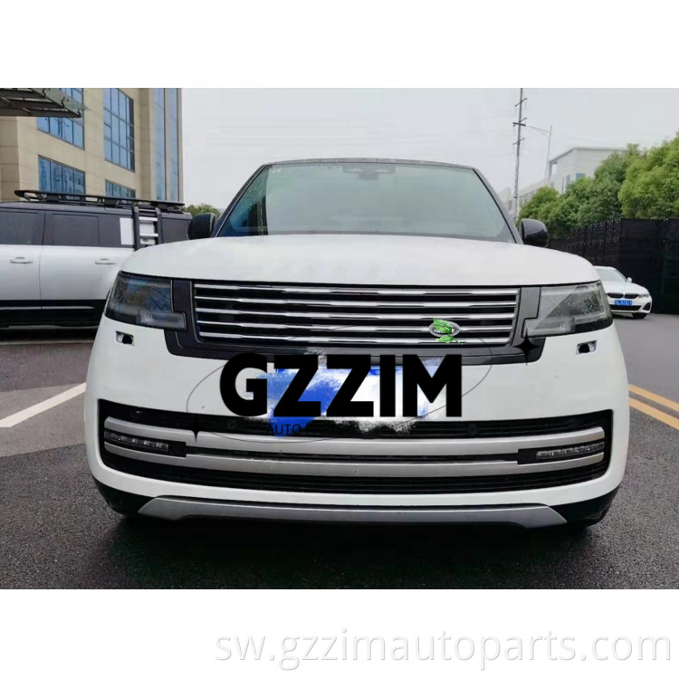 Sehemu za gari grille abs grille ya mbele ya plastiki kwa range rover 2023
